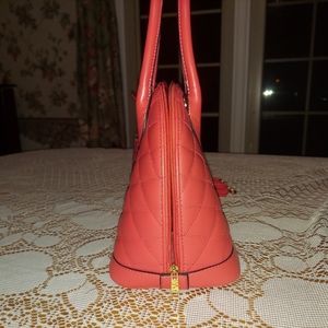 Salmon Pink Crinkled purse
